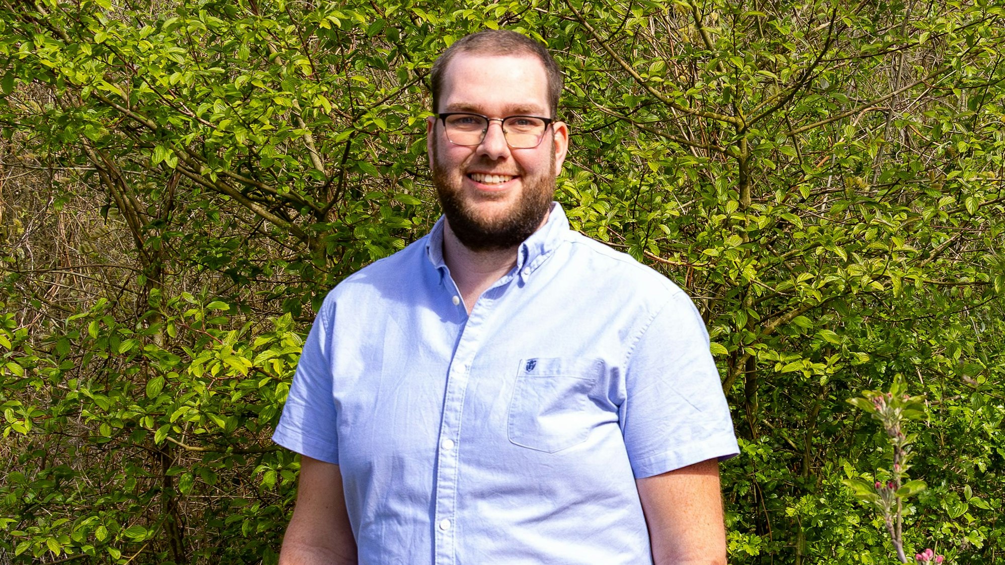 Zu sehen ist der Bedburger Jonas Boehnke.