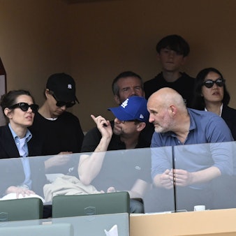 Charlotte Casiraghi, Nicolas Mathieu und Zuschauer.
