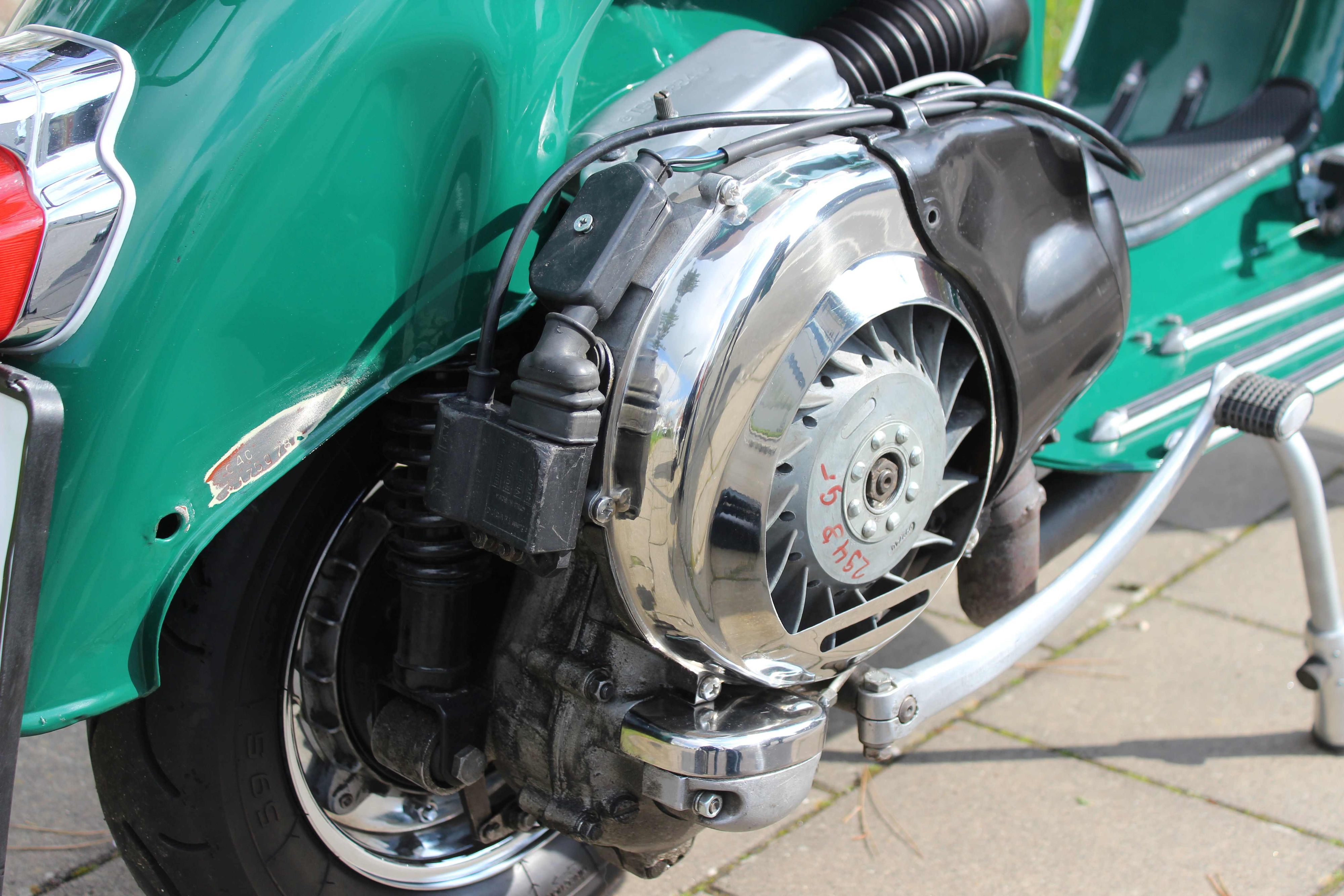 Der Motor der Vespa