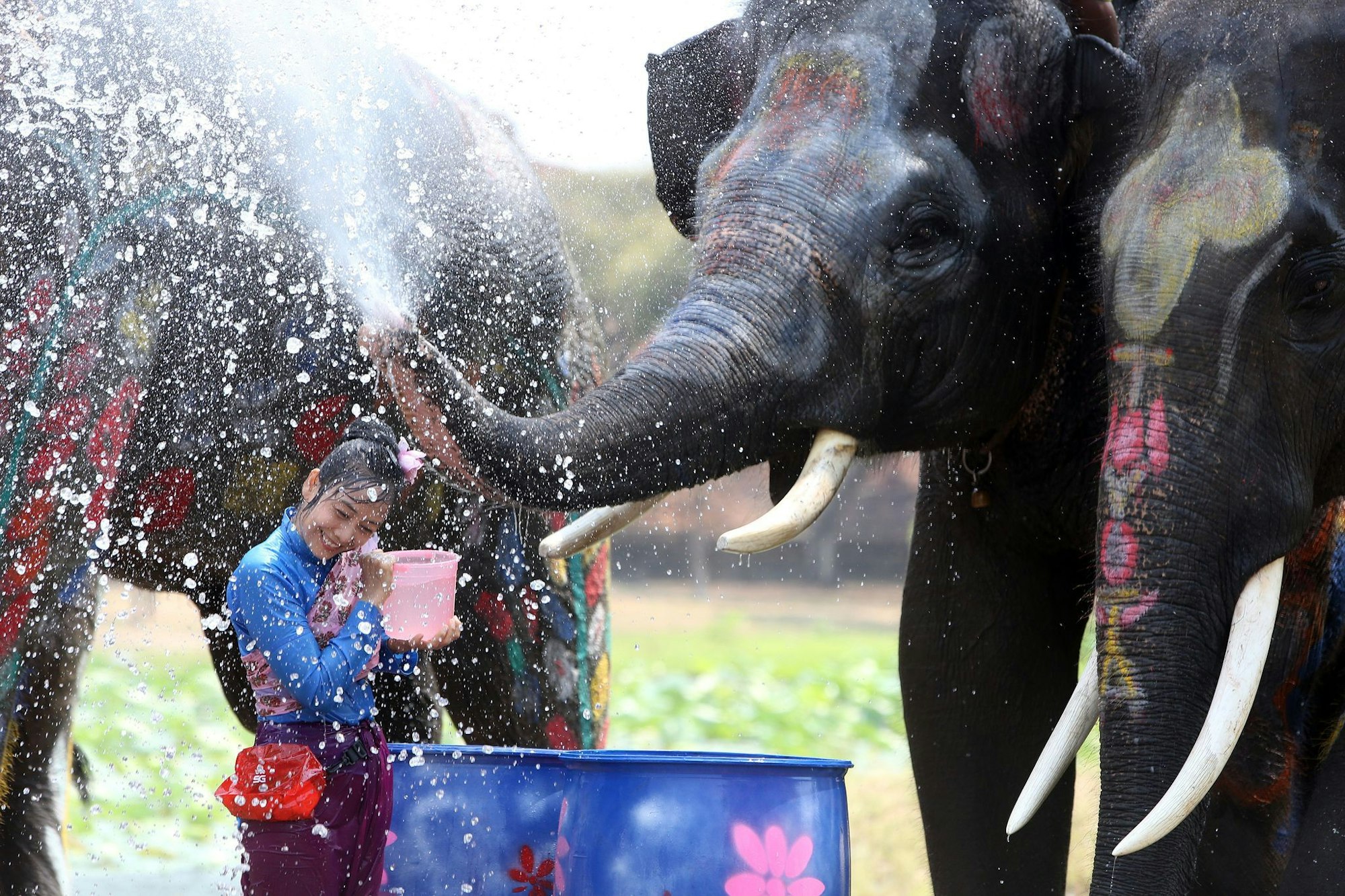 Vor dem Neujahrsfest in Thailand