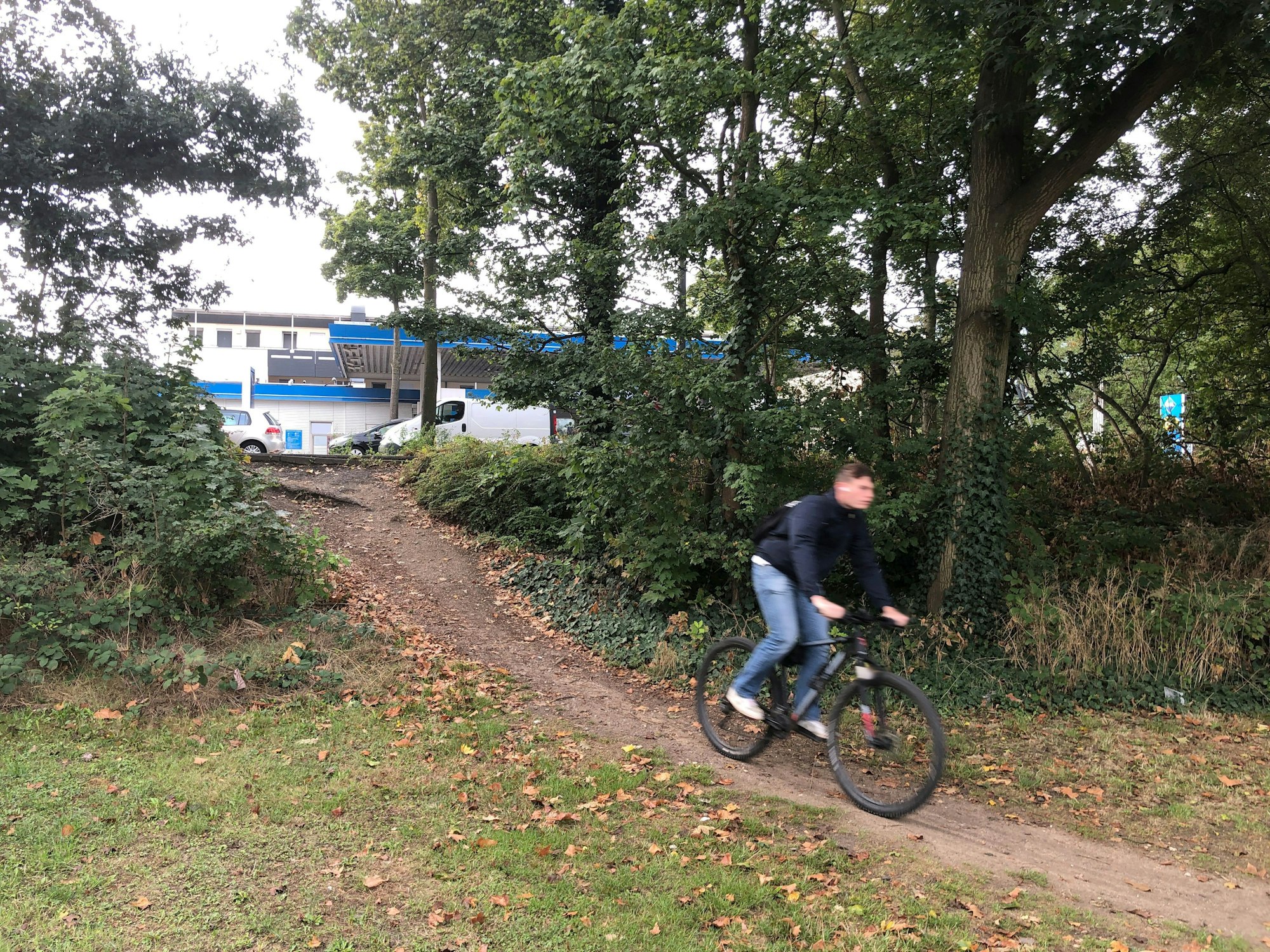 Soll jetzt zu einem echten Weg umgebaut werden. Foto: Ralf Krieger