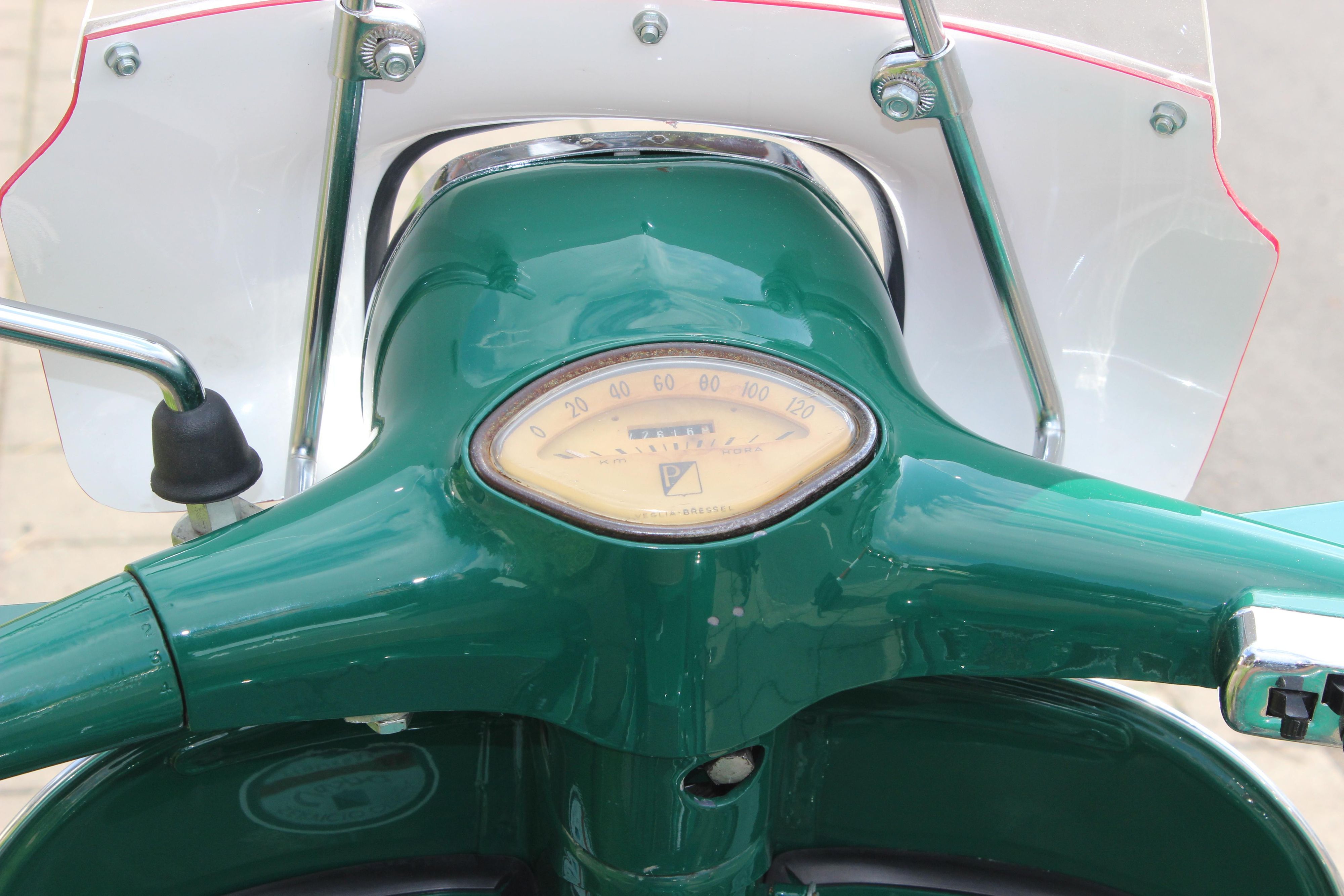 Geschwindigkeitsanzeige der Vespa