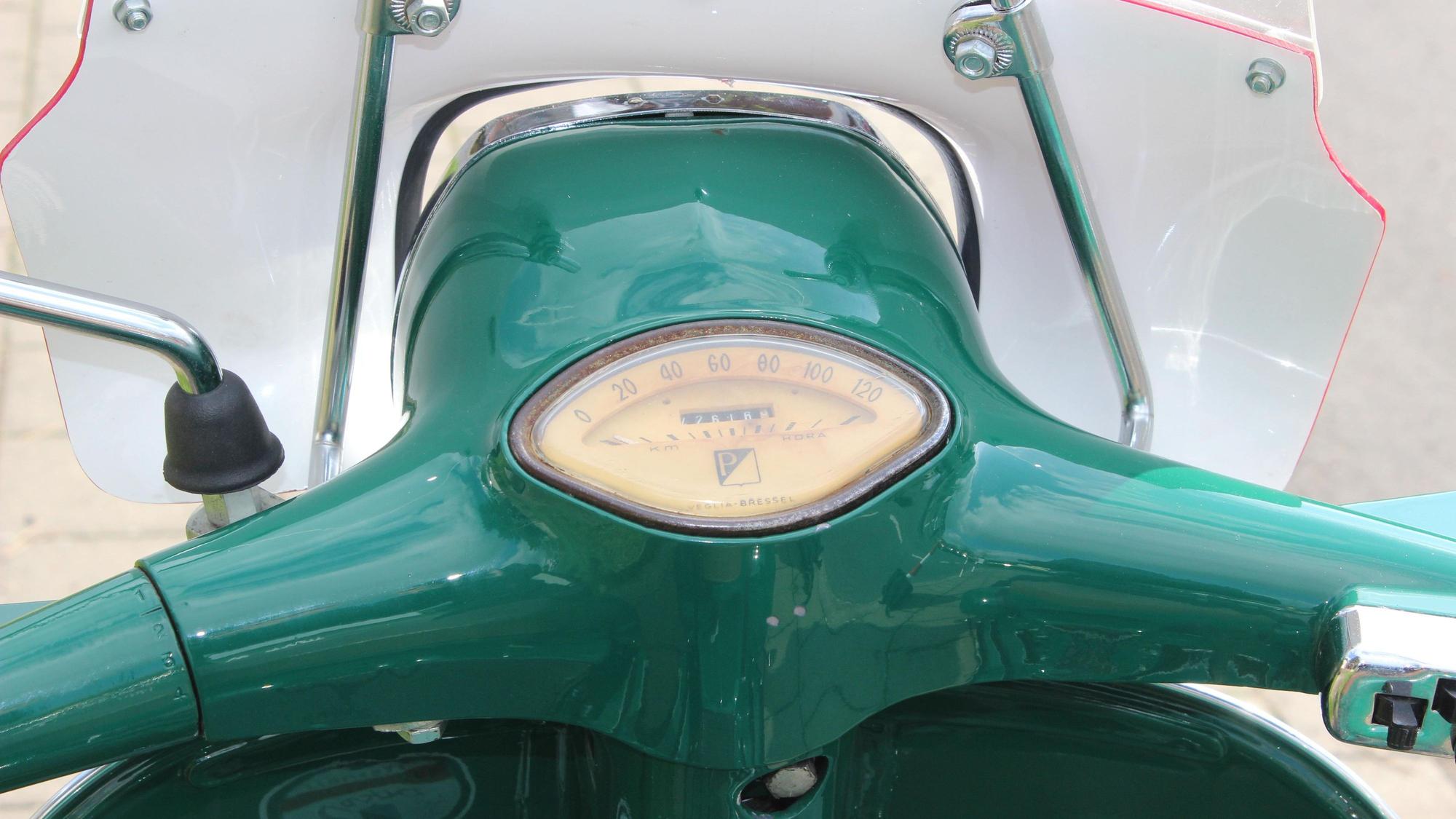 Geschwindigkeitsanzeige der Vespa