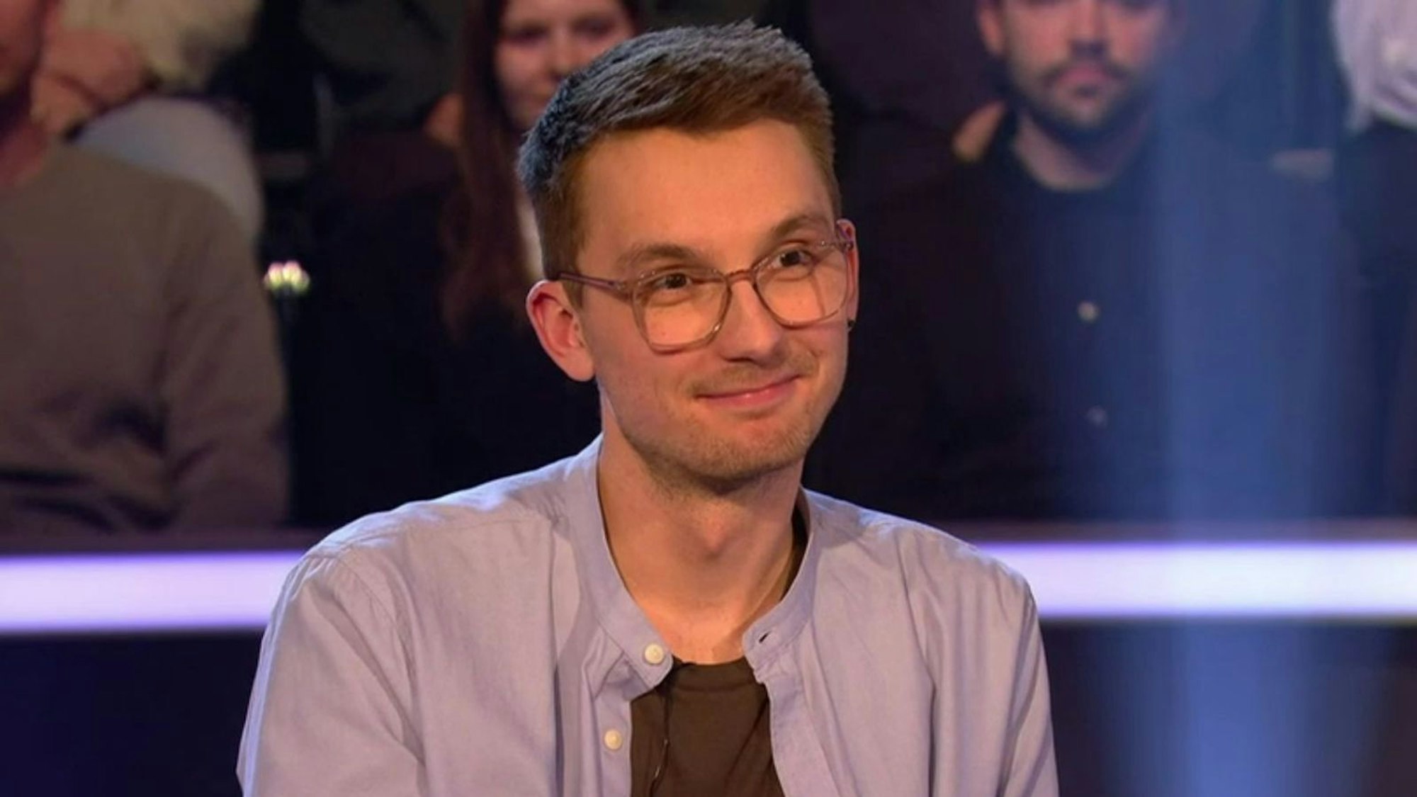 Tom Wollnik kam bei „Wer wird Millinär?“ bis zur Millionenfrage. (Bild: RTL)