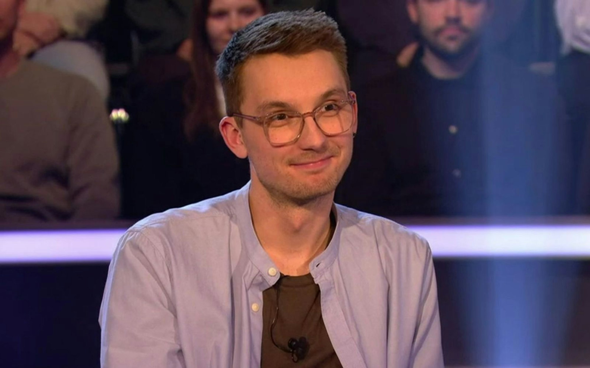 Tom Wollnik kam bei „Wer wird Millinär?“ bis zur Millionenfrage. (Bild: RTL)