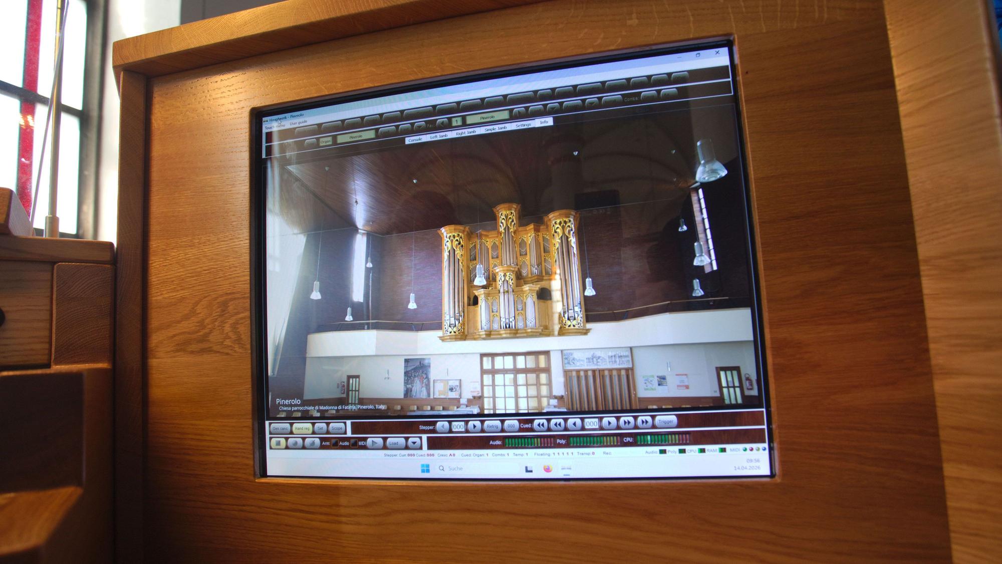 Die neue Orgel in Lindlar.
