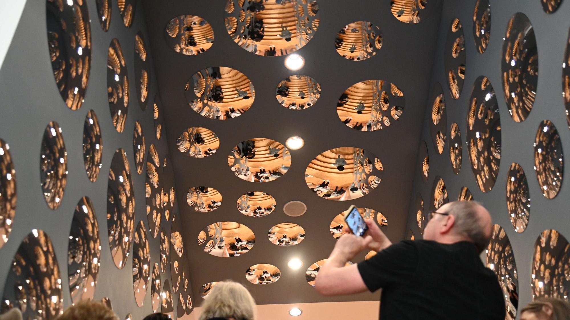 Die Ausstellung lädt an vielen Stellen zum Fotografieren ein.