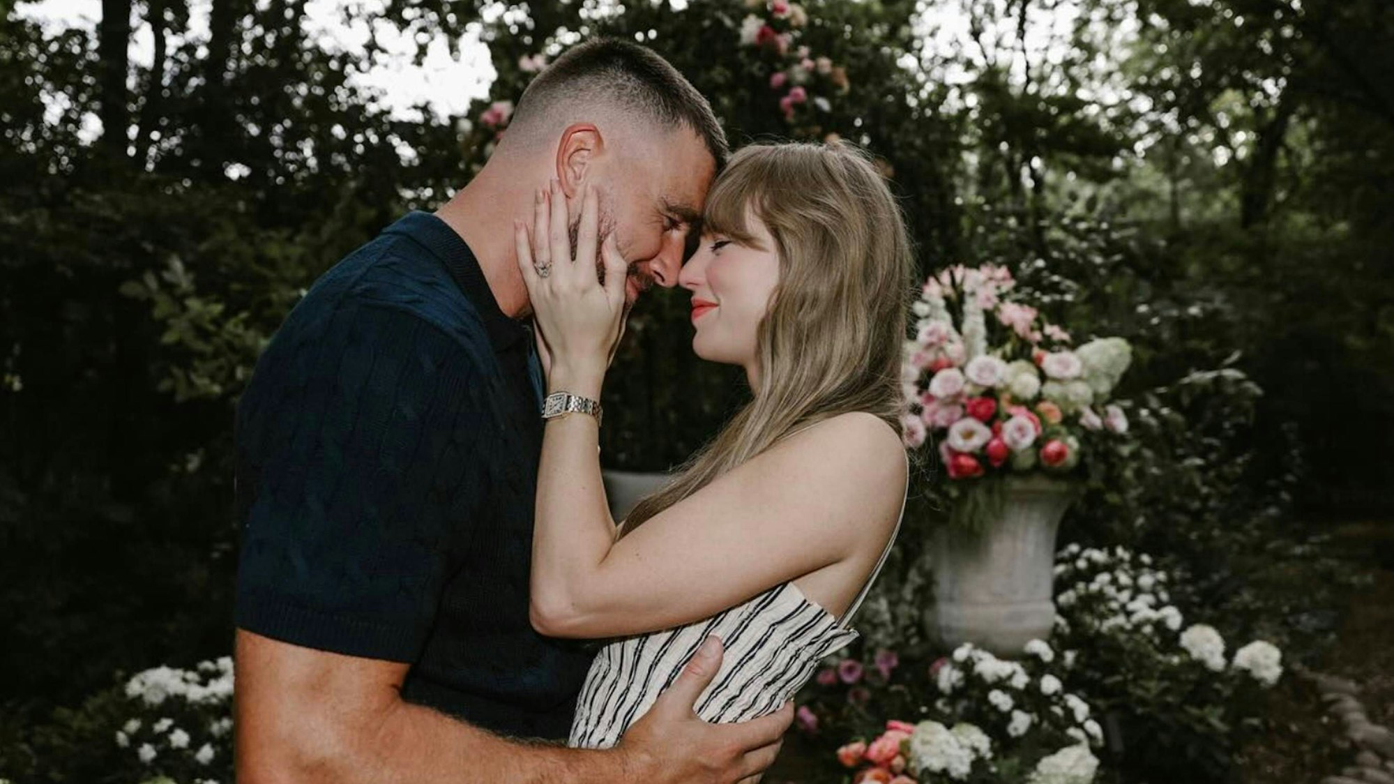 Heiraten dieses Jahr: Taylor Swift und Travis Kelce.