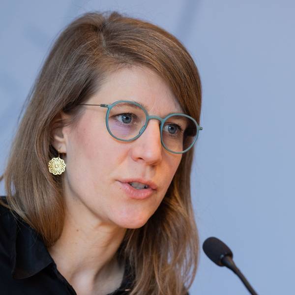NRW-Fluchtministerin Verena Schäffer (Grüne)