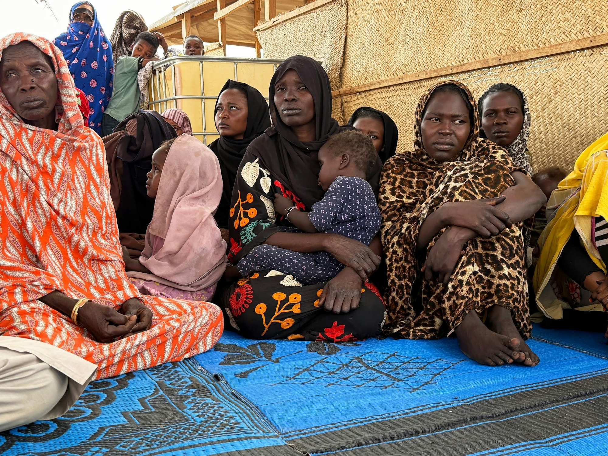 Flüchtlinge aus Darfur im Tschad