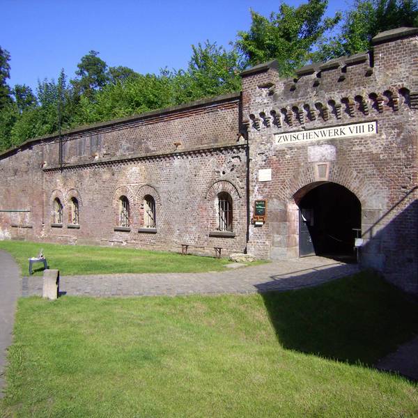 Ansicht des Mauerwerks des Zwischenwerk VII b