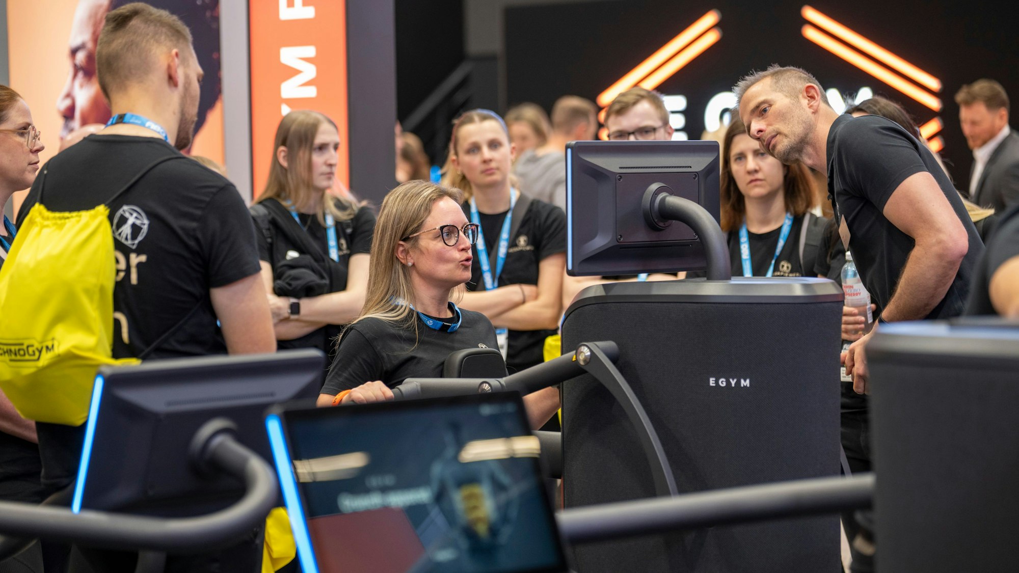 Das Unternehmen Egym stellt digital vernetzte Fitnessgeräte her.