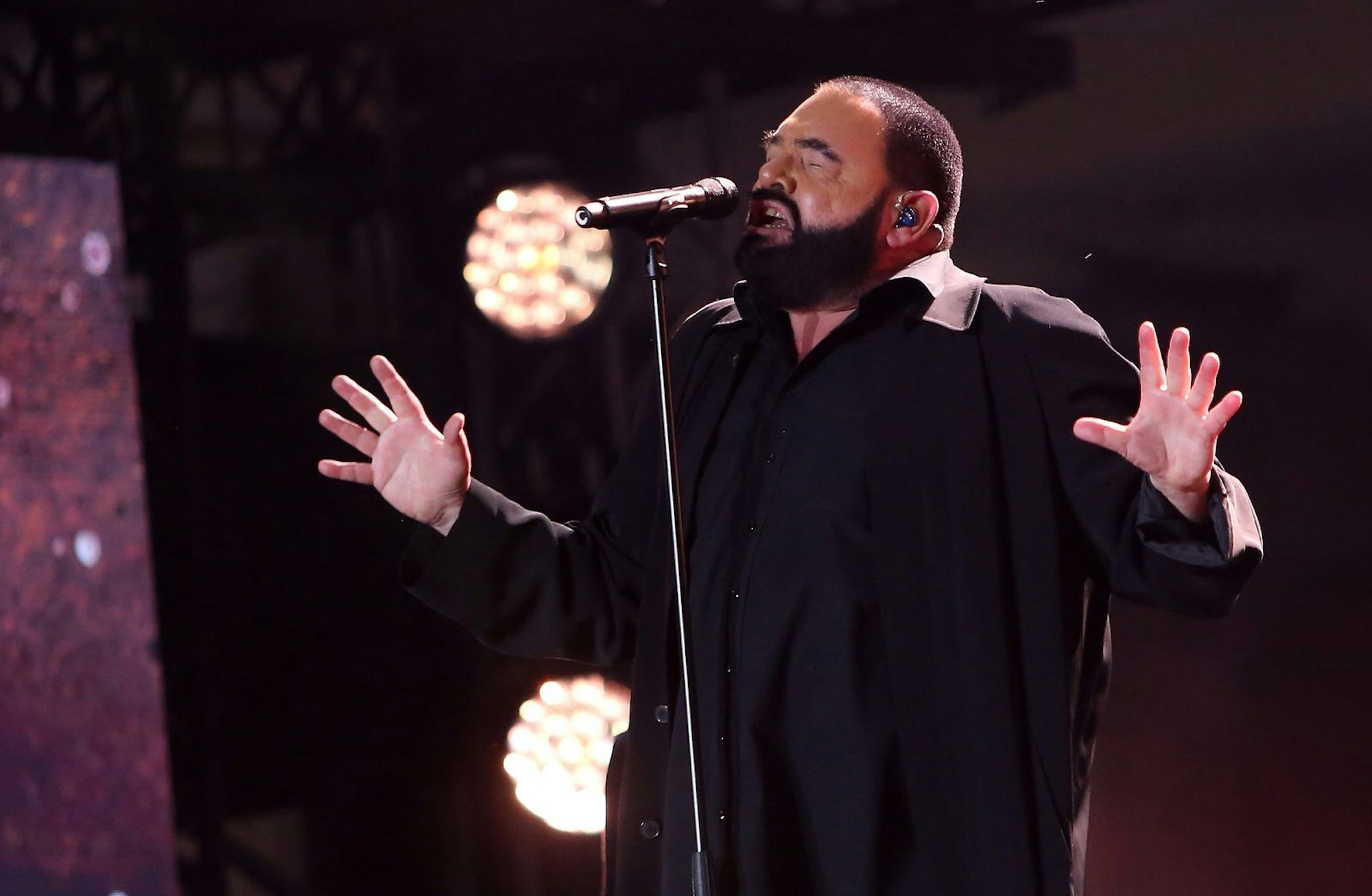 Die deutsche Musikgruppe Alphaville um den Sänger Marian Gold hat ernste Worte an Donald Trump gerichtet. (Bild: 2023 Getty Images/Adam Berry)