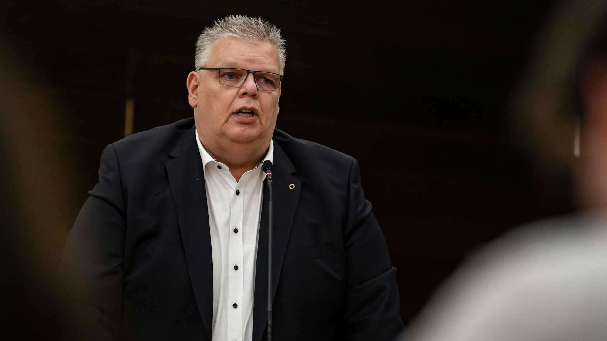 CDU-Fraktionsvorsitzender Jochen Kupp bei seiner Haushaltsrede.