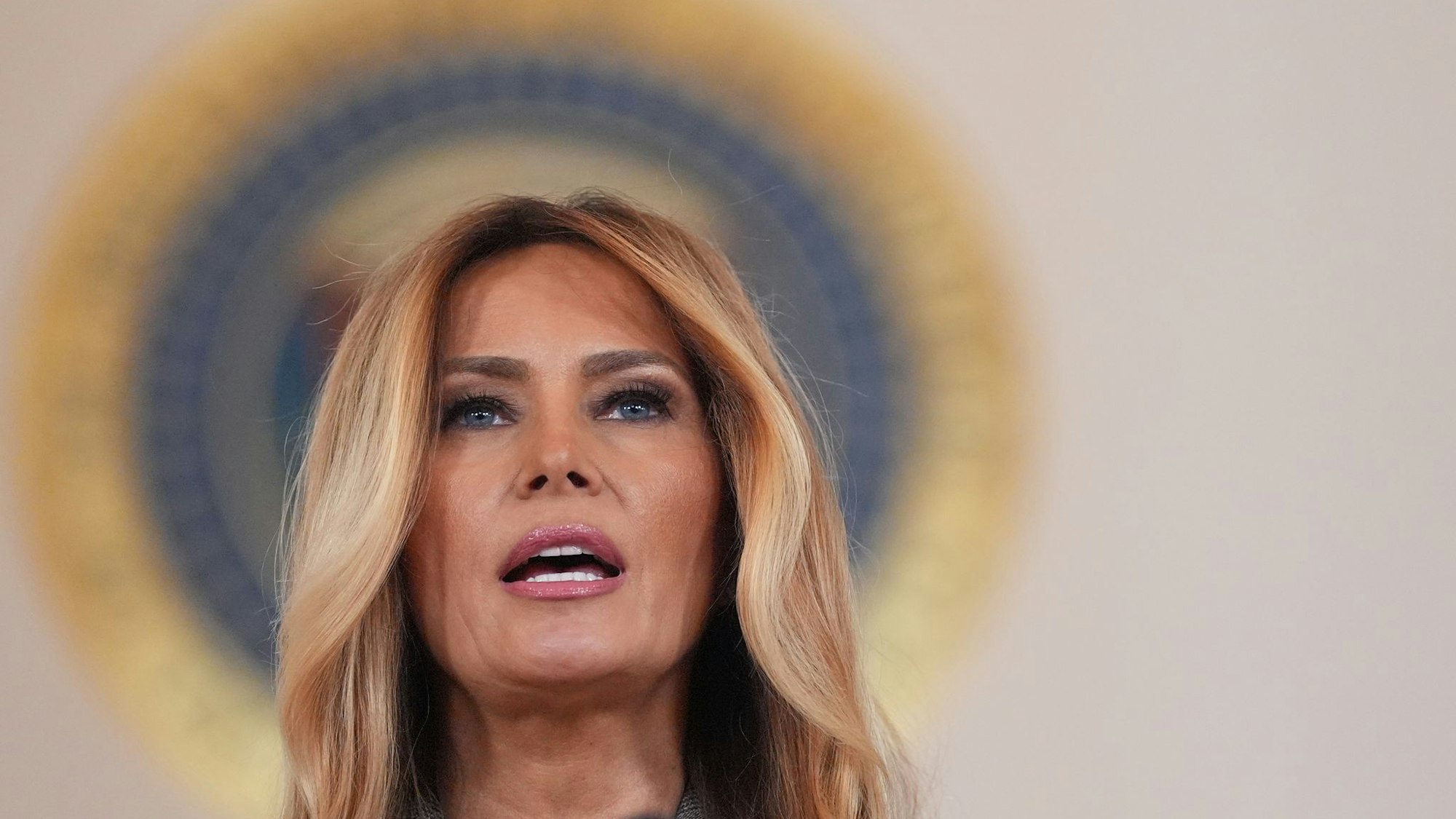 US-First Lady Melania Trump