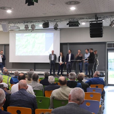 Die Informationsveranstaltung im Aggertalgymnasium.