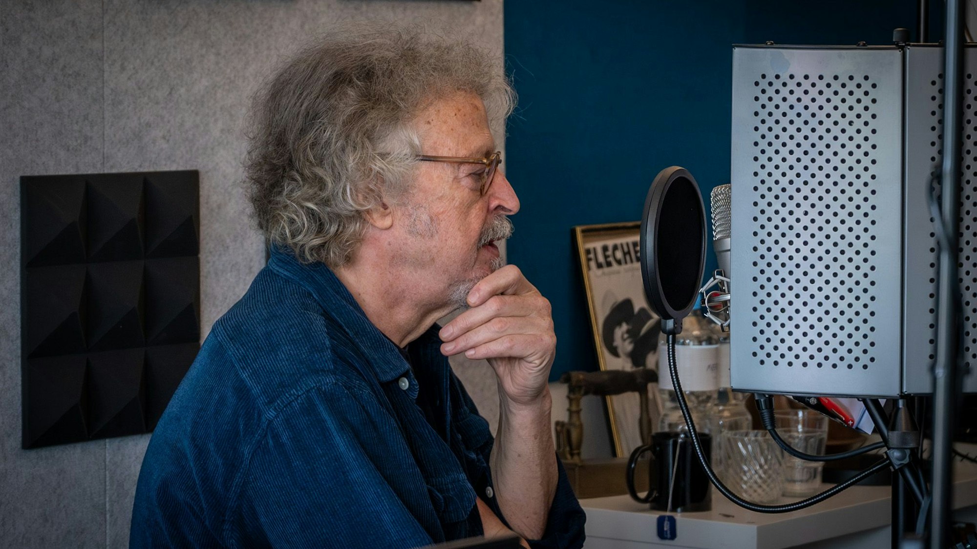 Wolfgang Niedecken bei den Aufnahmen für das neue Time-Ride-Angebot