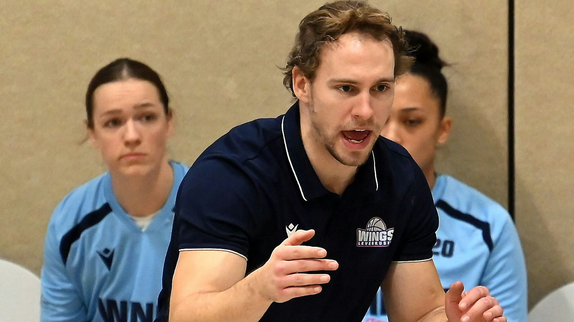 30.11.2025, Basketball-Wings Leverkusen-Elmsbüttel
TR: Patrick Reusch (Leverkusen)
Foto: Uli Herhaus