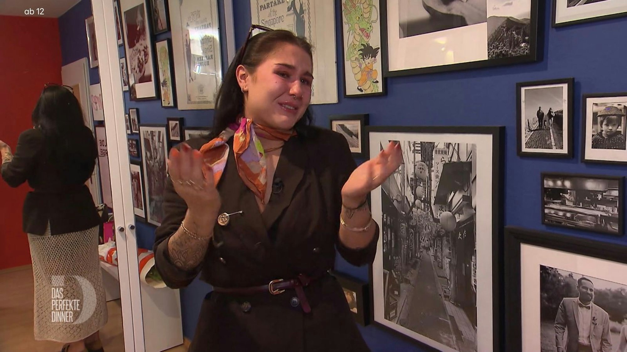 So sieht die Siegerin in Aschaffenburg aus: Luna (22) ist „traurig, dass es schon vorbei ist“. (Bild: RTL)