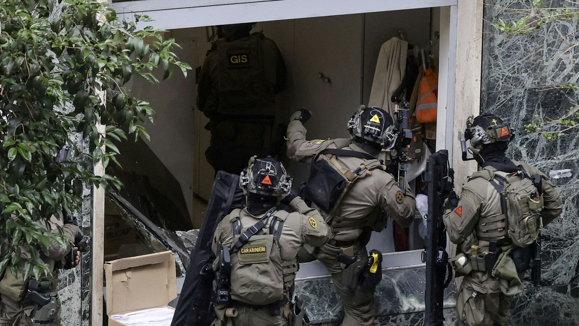 Banküberfall in Neapel