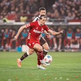 Jakub Kaminski beim Spiel des 1. FC Köln gegen den FC St. Pauli.