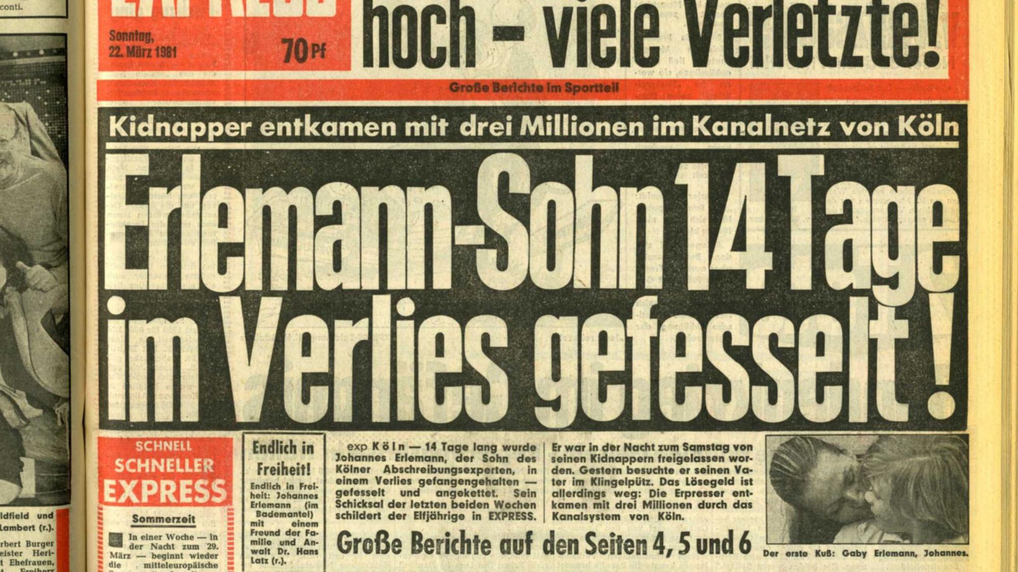 „Express“-Ausgabe von 1981.