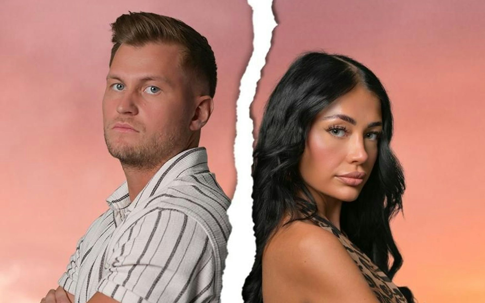 Im „Sommerhaus der Normalos“ traten Vanessa Brahimi und Richard Sternberg noch als Paar an. (Bild: RTL / Africa Vumazonke)