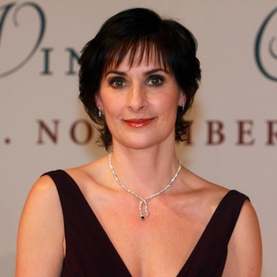 Enya bei einem seltenen Auftritt in Berlin.