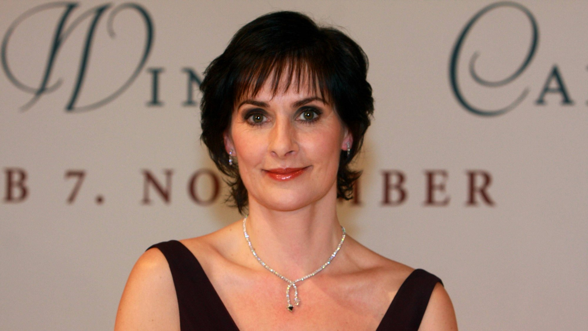 Enya bei einem seltenen Auftritt in Berlin.