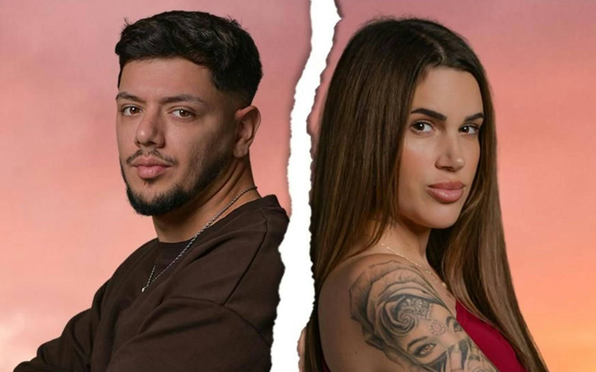 Rebecca Ries und Gök Göker lernten sich 2024 bei „Temptation Island VIP“ kennen. (Bild: RTL / Africa Vumazonke)