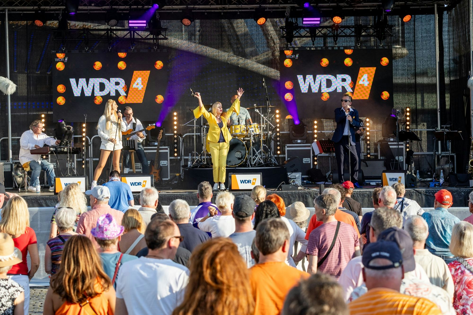 Ein Foto eines WDR 4 Sommer Open Airs aus dem Jahr 2025
