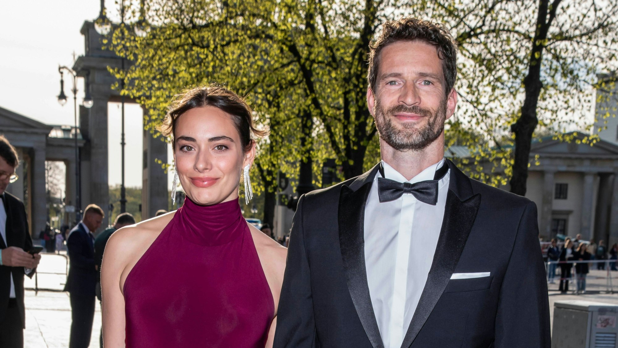 Danielle Bezaire und Arne Friedrich.