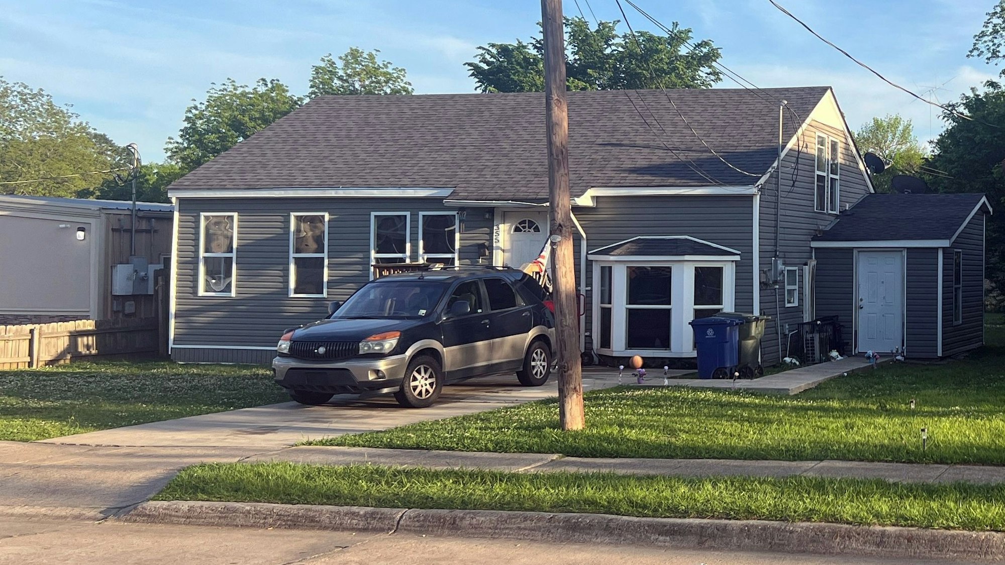 In diesem Haus in Shreveport im US-Bundesstaat Louisiana ereignete sich die Gewalttat.