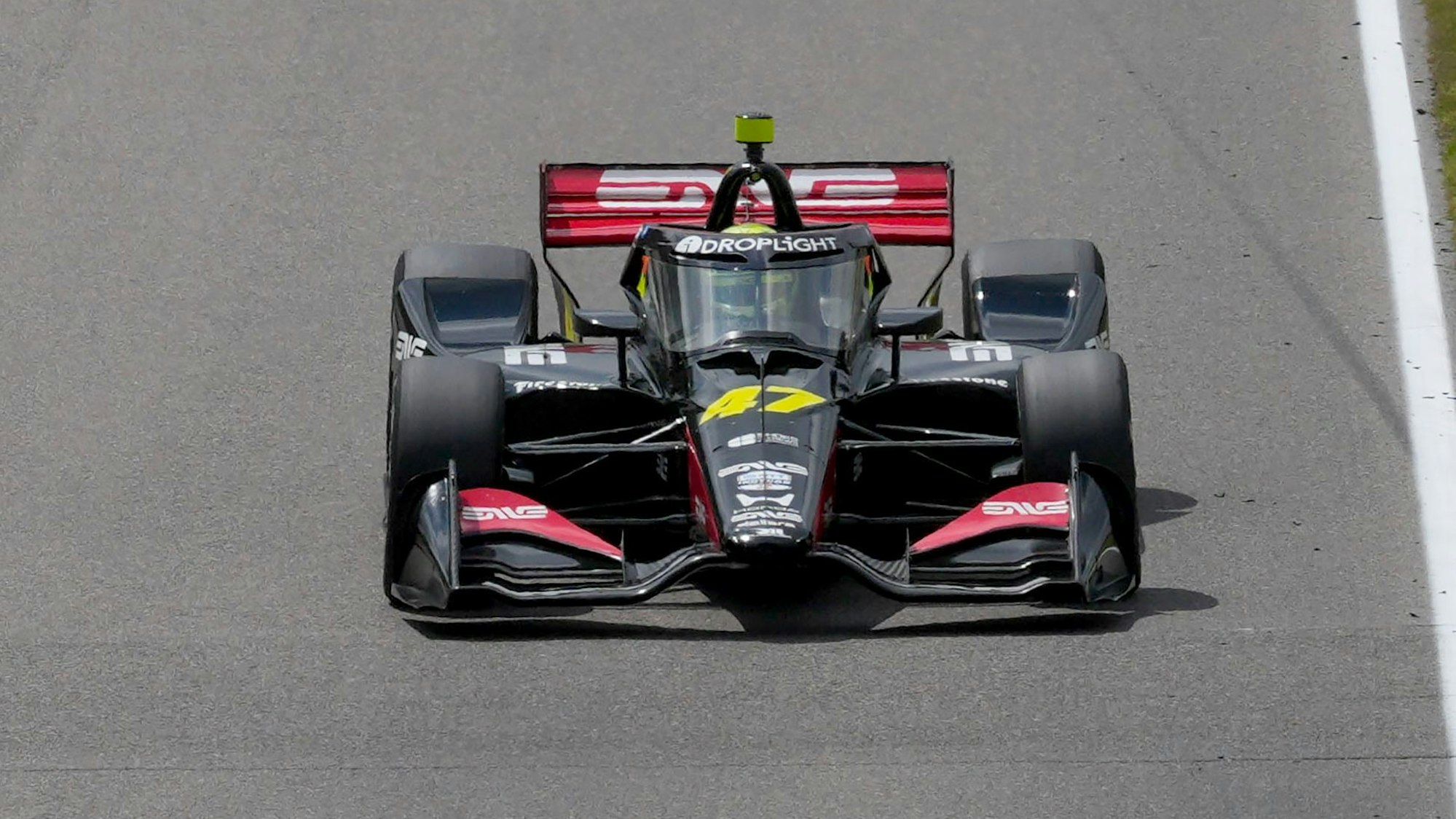 Mick Schumacher vom Team Rahal Letterman Lanigan fährt auf der Strecke während des Childrens of Alabama Indy Grand Prix NTT Indycar Series-Rennens im Barber Motorsports Park in Leeds.