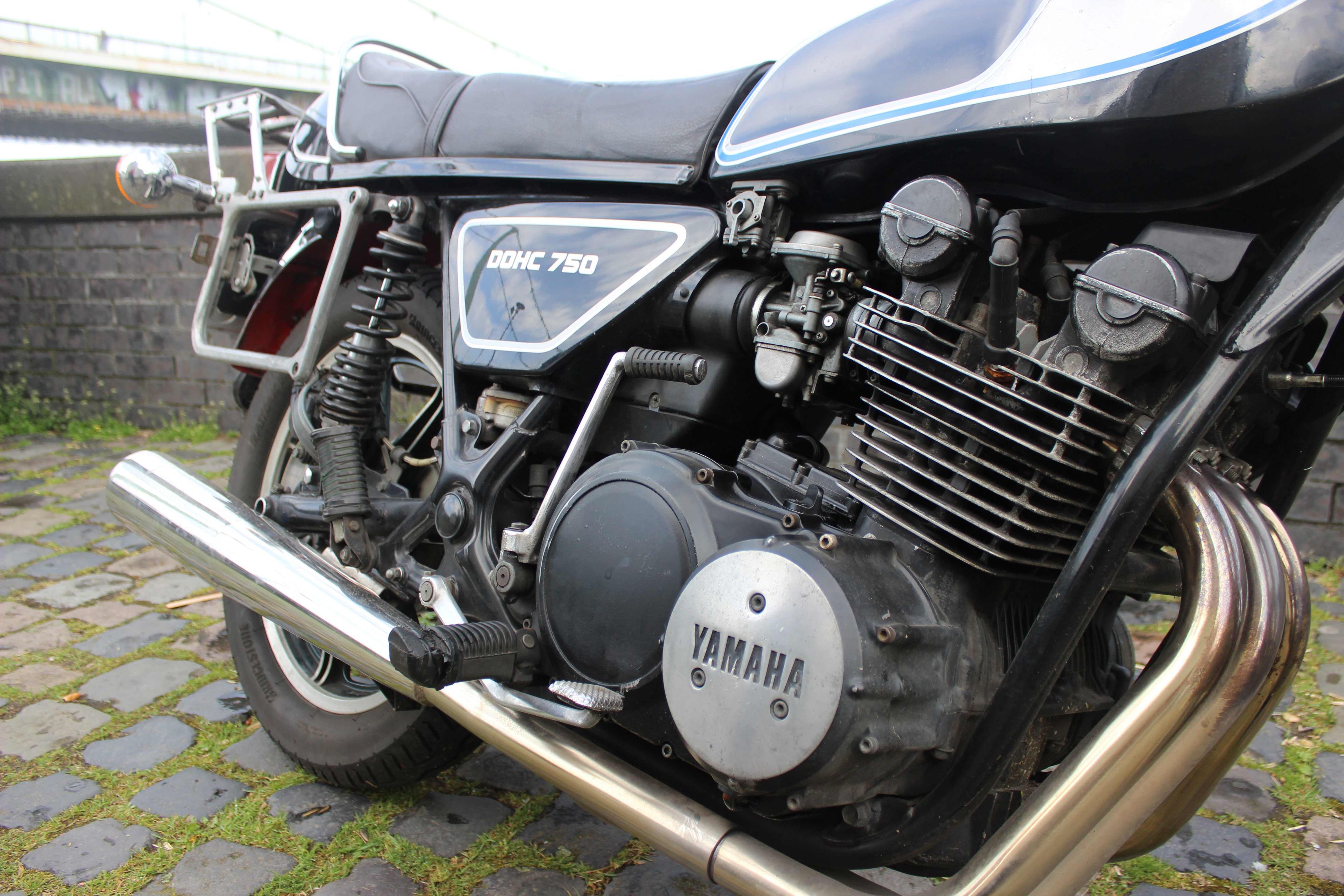Motor der Yamaha