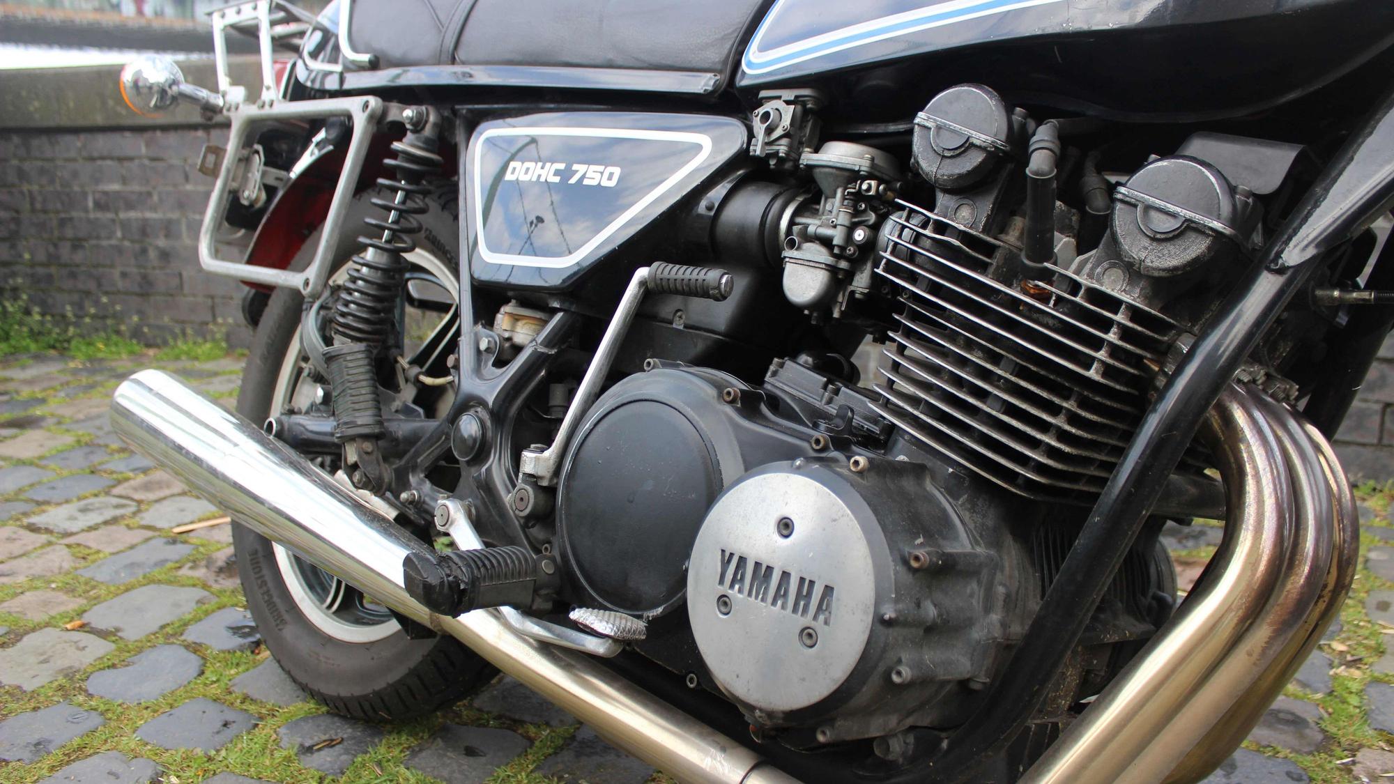 Motor der Yamaha