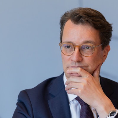 Hendrik Wüst (CDU), Ministerpräsident von Nordrhein-Westfalen, äußert sich in der Landespressekonferenz im Landtag zu aktuellen politischen Themen.