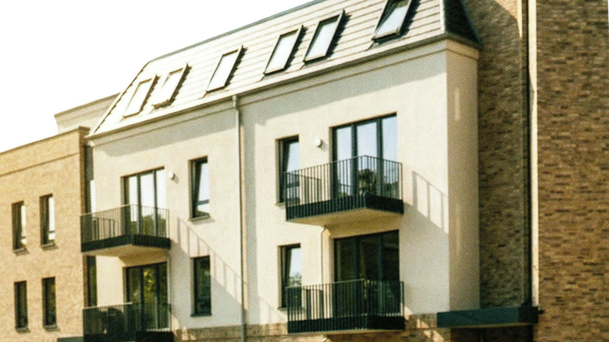 Das Foto zeigt ein Haus.