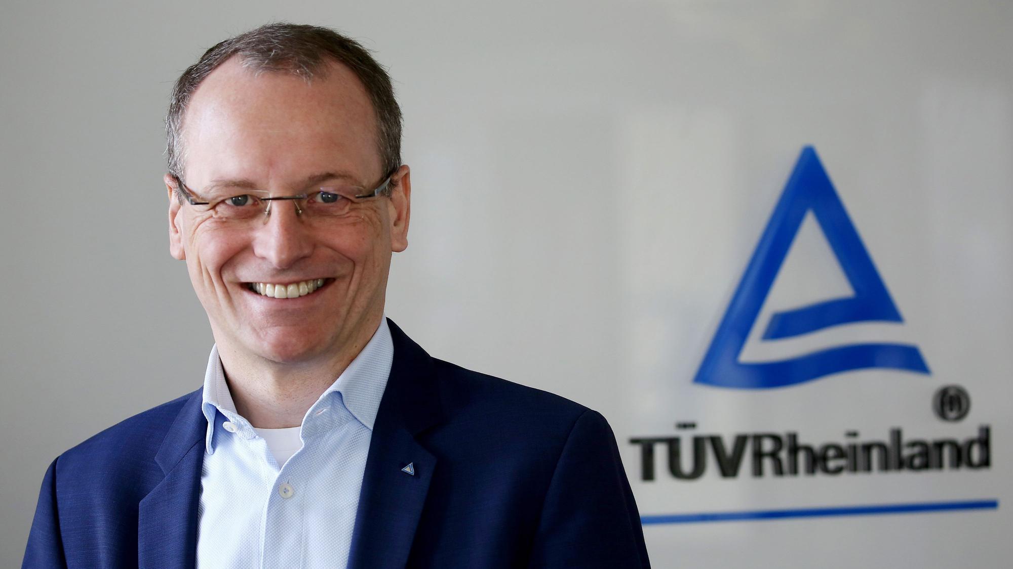 Michael Fübi, Vorsitzender des Vorstands der Tüv Rheinland AG.