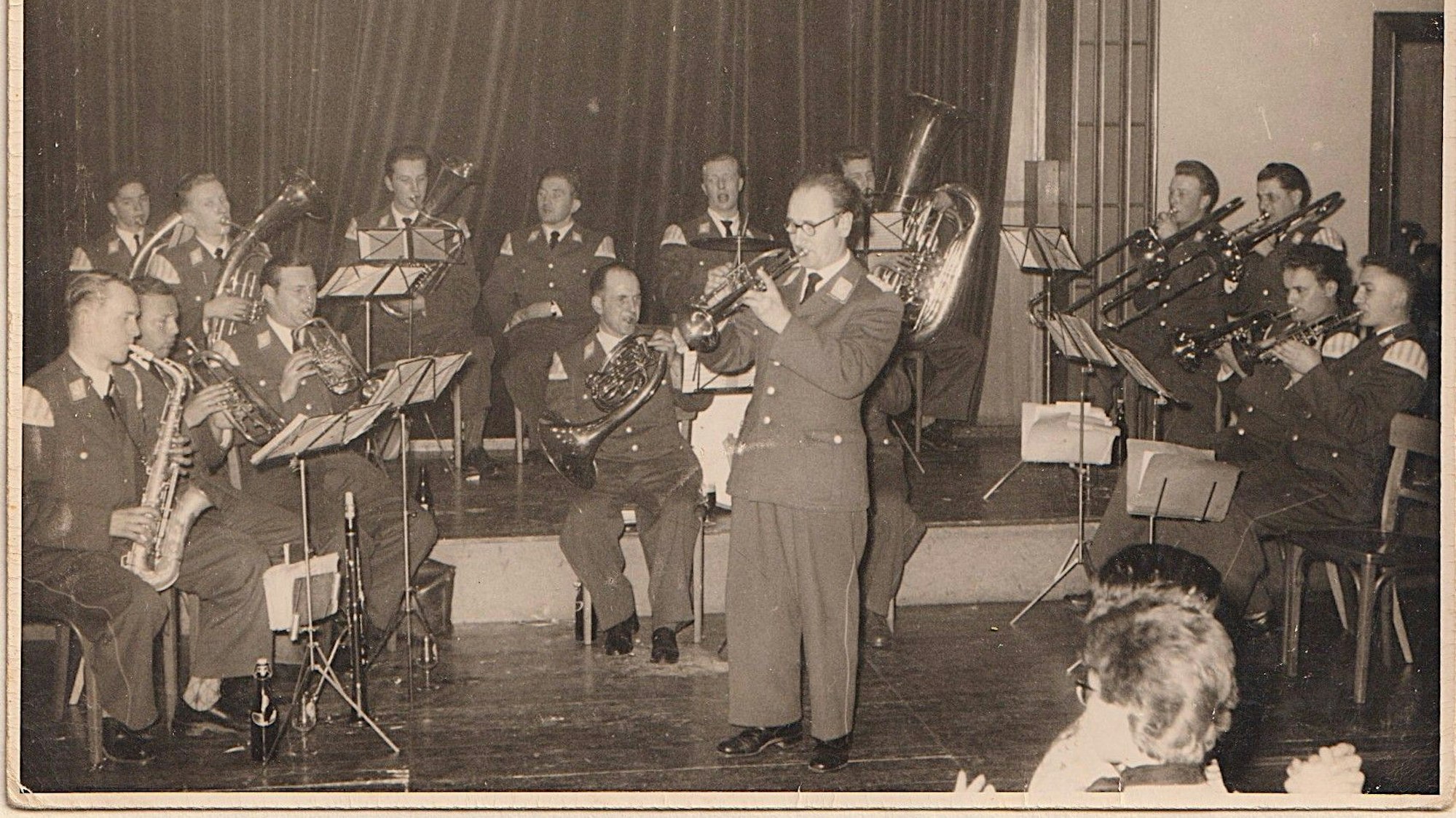 Aufnahme eines alten Fotos.