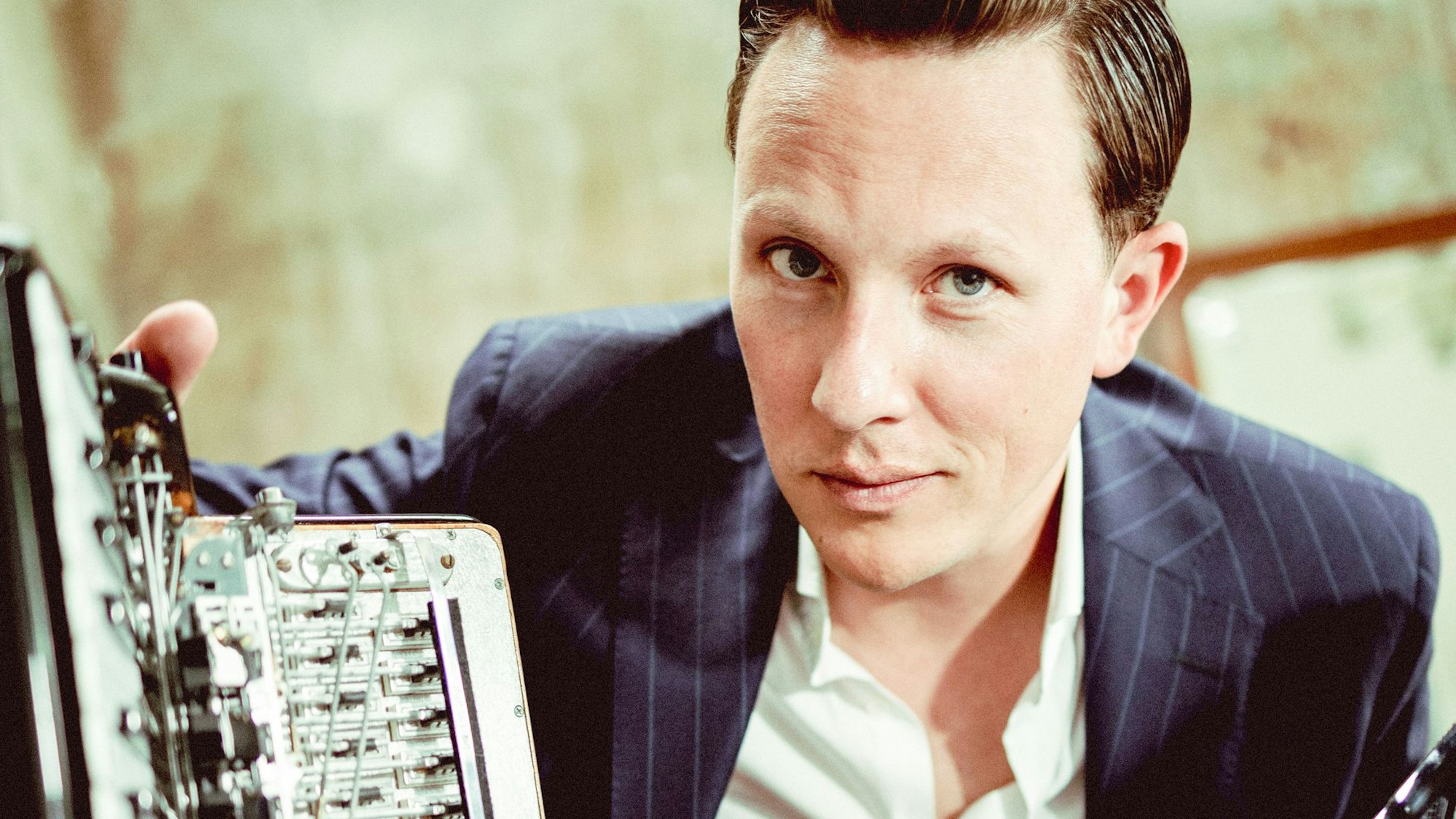 Martynas Levickis, Akkordeonist