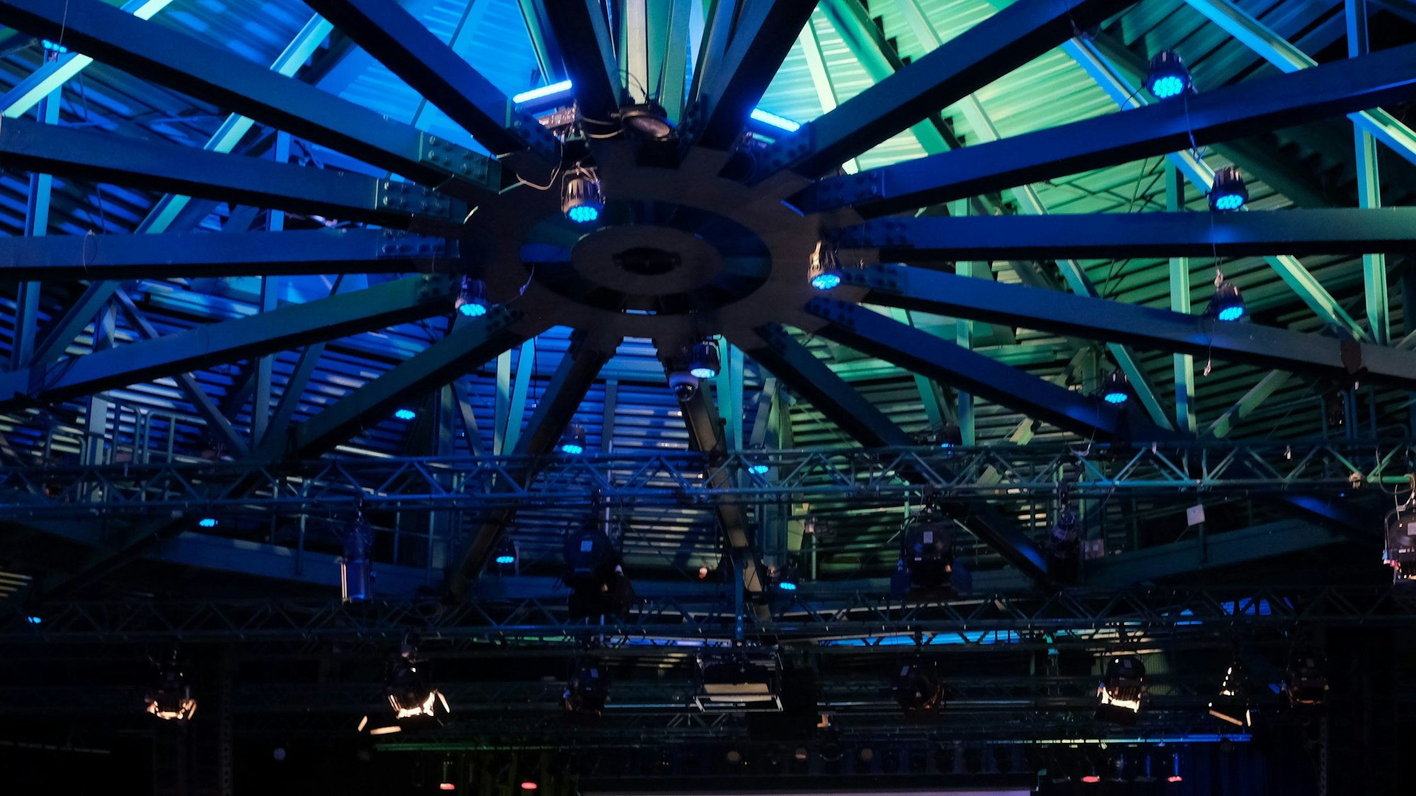 Die Kuppel im Theater am Tanzbrunnen. (Archivbild)