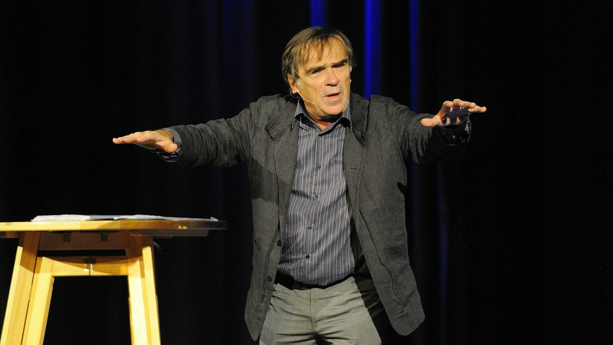 Heinrich Pachl auf der Bühne