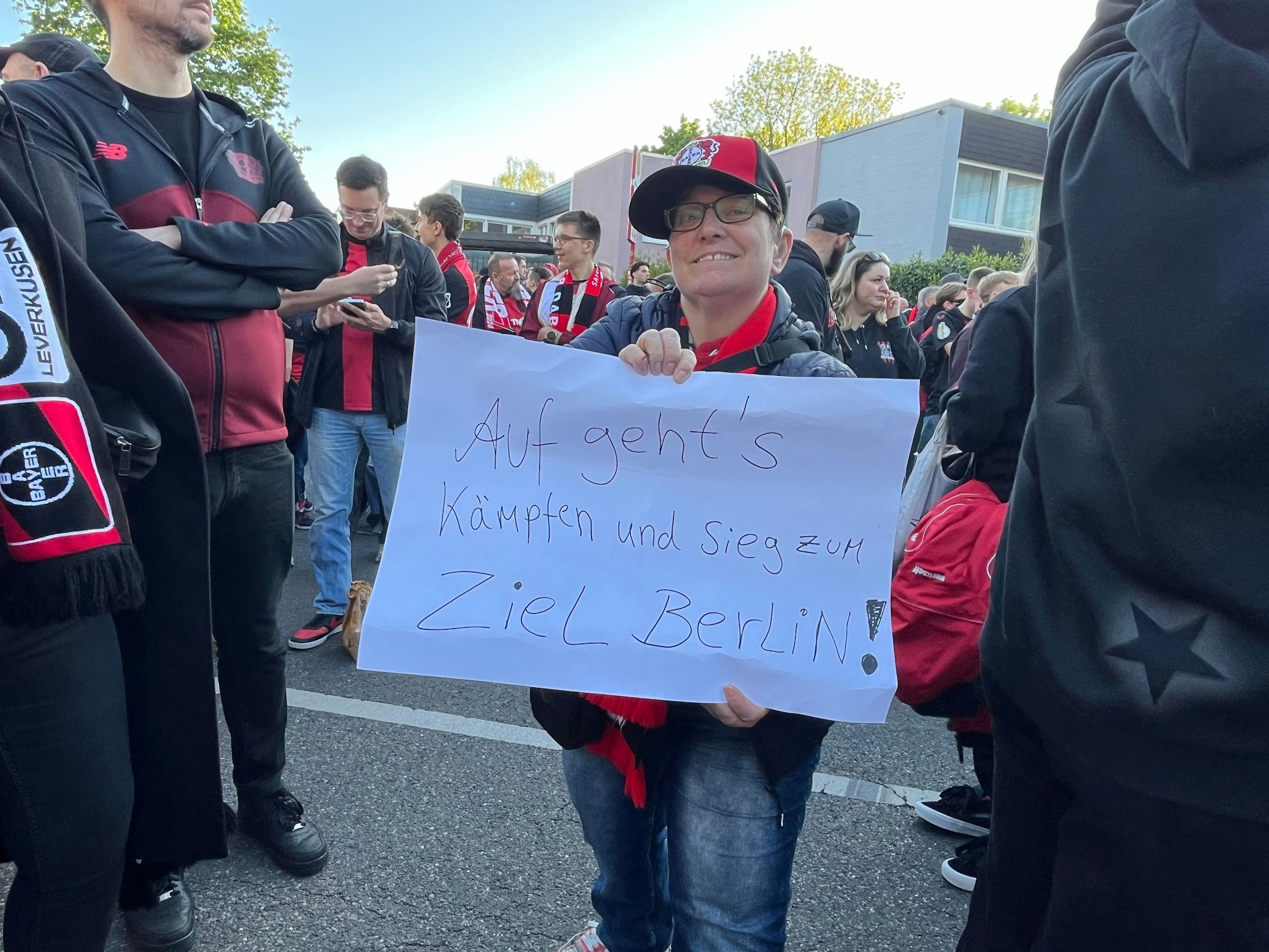 Petra Scheri ist vor dem Spiel optimistisch