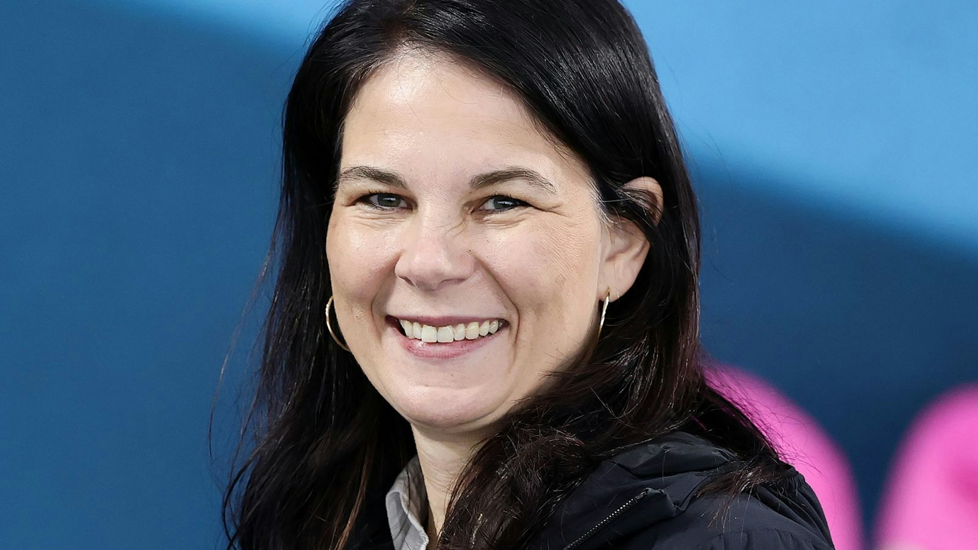 Annalena Baerbock war zu Gast bei US-Talker Jon Stewart. (Bild: 2026 Getty Images/Andreas Rentz)