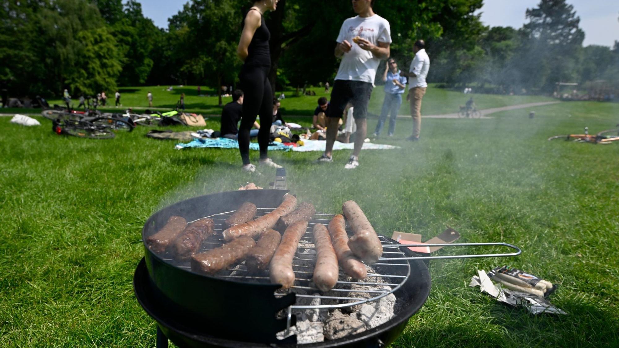 Frühlingstag am Aachener Weiher