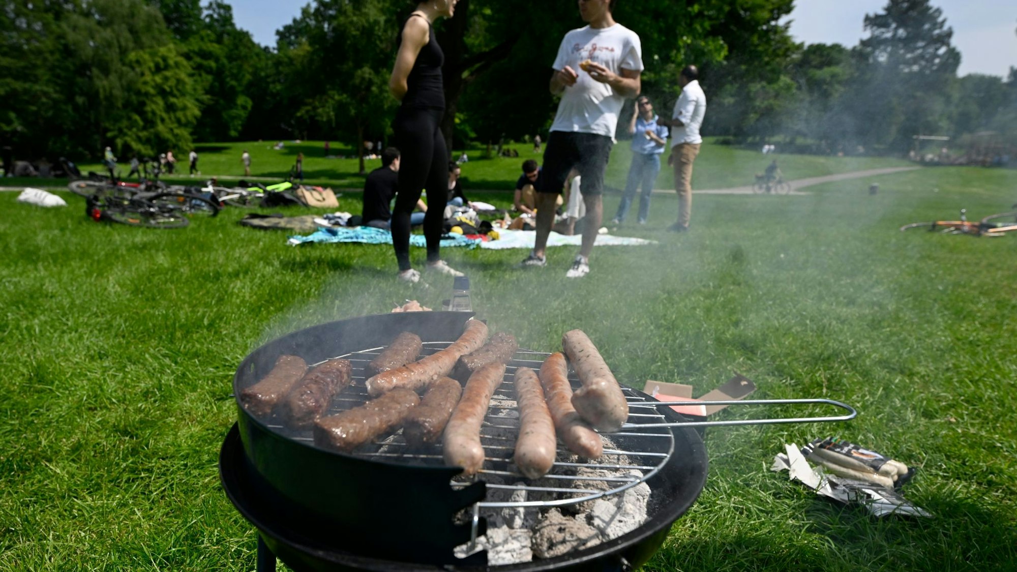 Frühlingstag am Aachener Weiher