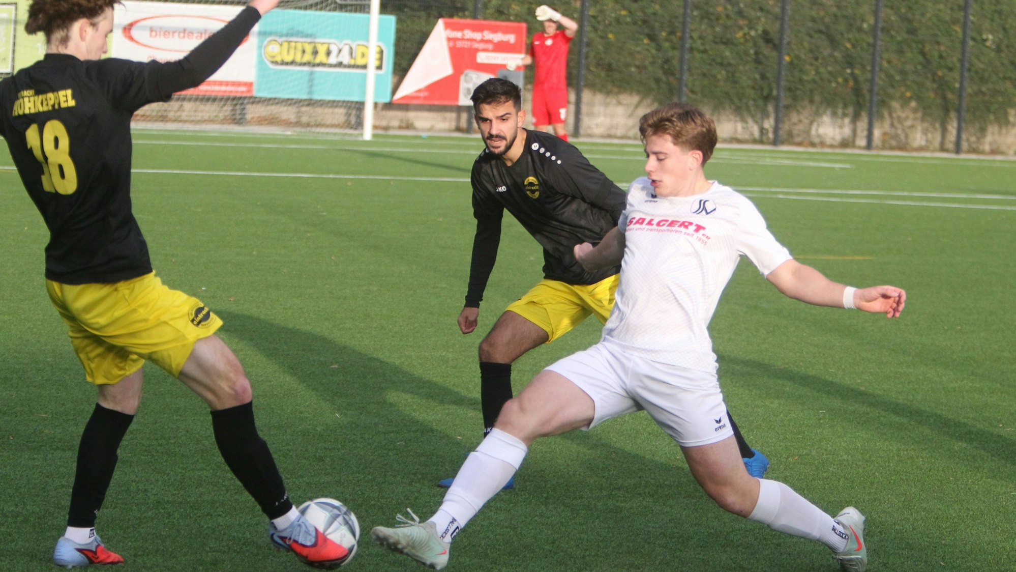Spielszene aus dem Fußball