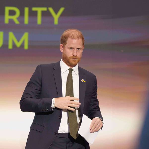 Prinz Harry nimmt am Sicherheitsforum in der ukrainischen Hauptstadt teil.
