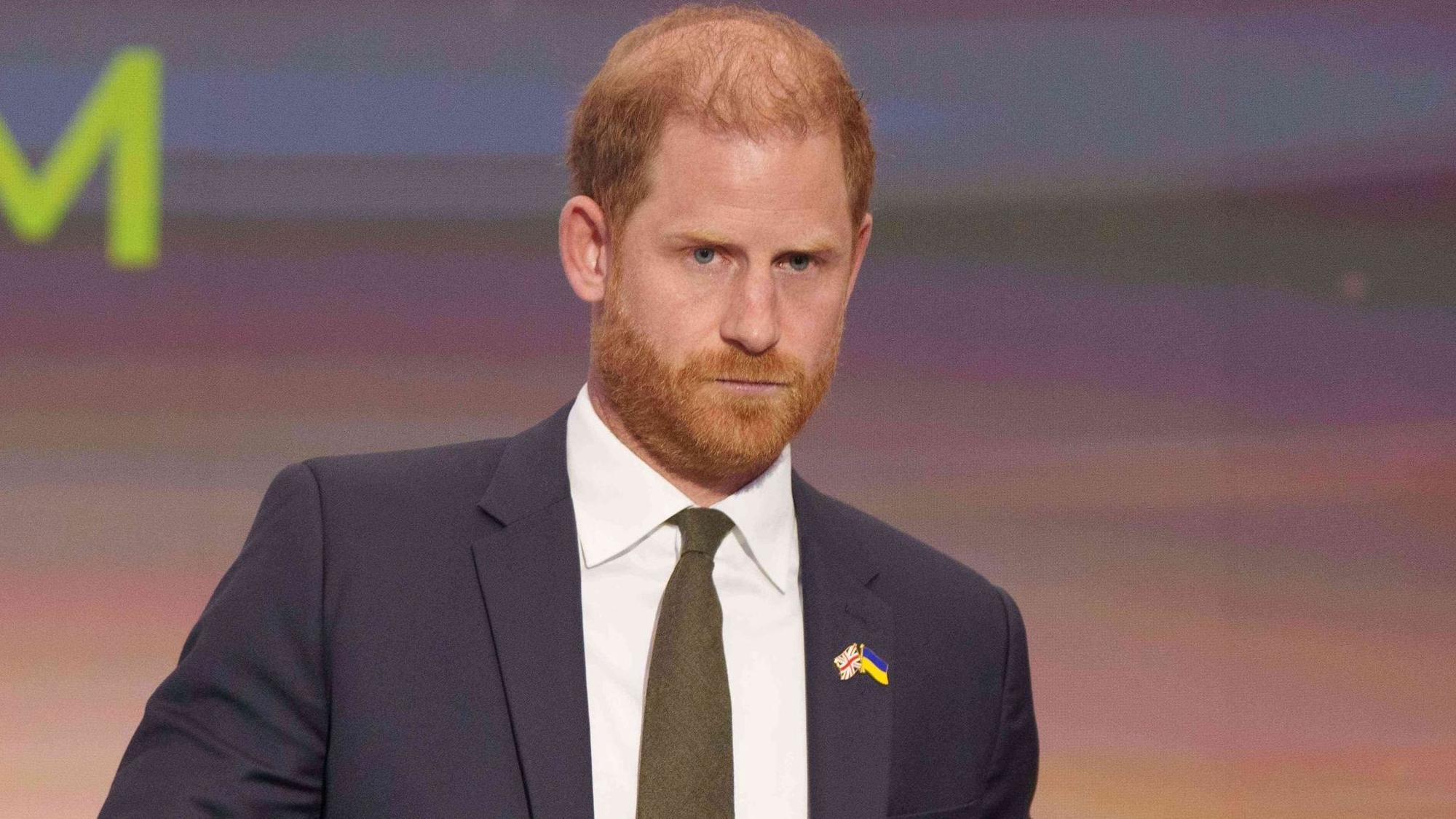 Prinz Harry nimmt am Sicherheitsforum in der ukrainischen Hauptstadt teil.